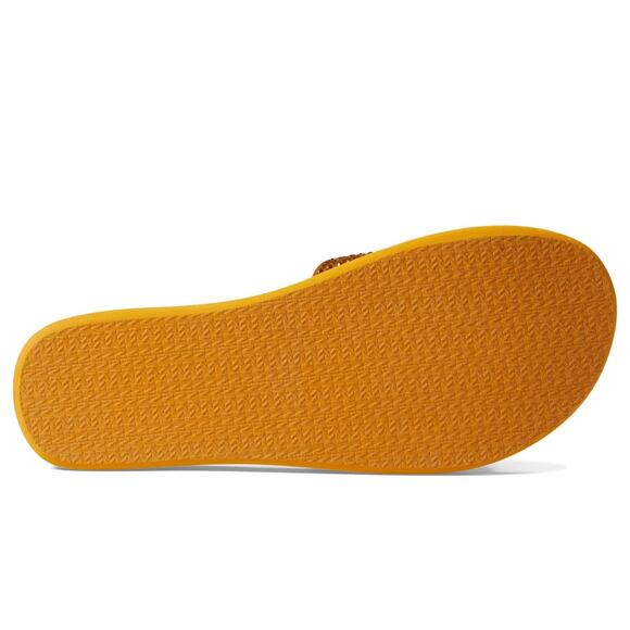 Michael Kors Womens MK Platform Slide Sandals Mari Gold 9 M NEW - Picture 5 of 5